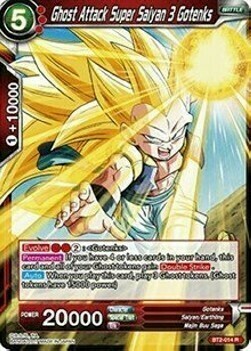 Ghost Attack Super Saiyan 3 Gotenks Card Front