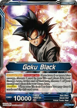 Goku Black // Goku Black, The Bringer of Despair Card Front