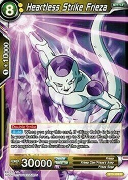 Heartless Strike Frieza Card Front