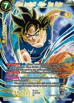 Ultra Instinct -Sign- Son Goku Card Front