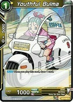 Youthful Bulma Card Front