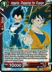 Vegeta, Prepping for Fusion