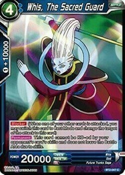 Whis, The Sacred Guard Card Front