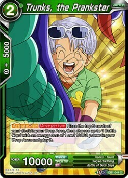 Trunks, the Prankster Card Front