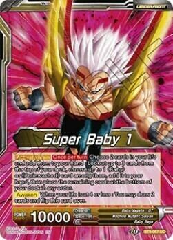 Super Baby 1 // Super Baby 2, Awakened Malevolence Card Front