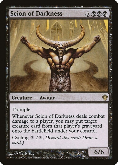 Scion of Darkness Card Front