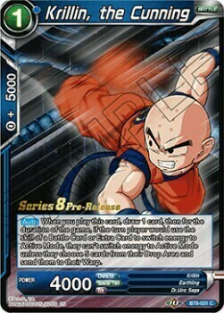 Krillin, the Cunning Card Front