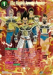 King Vegeta's Imposing Presence