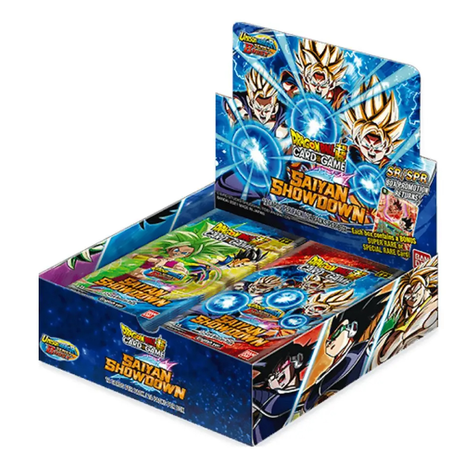 Caja de sobres de Saiyan Showdown