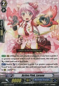 Active Pink, Larana Card Front