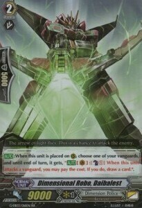 Dimensional Robo, Daibalest Card Front