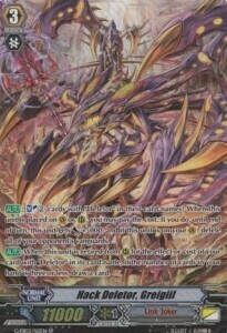 Hack Deletor, Greigiil Card Front