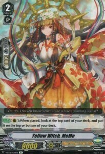 Yellow Witch, MeMe Card Front