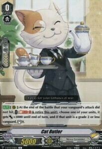 Cat Butler Card Front