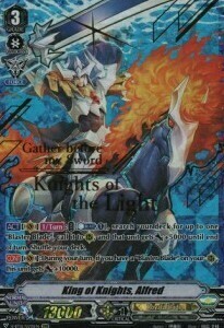 King of Knights, Alfred Card Front