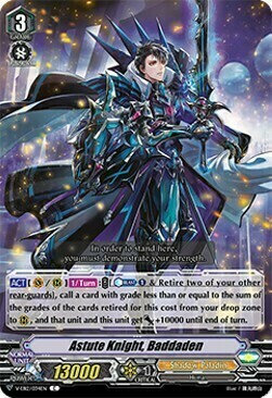 Astute Knight, Baddaden Card Front