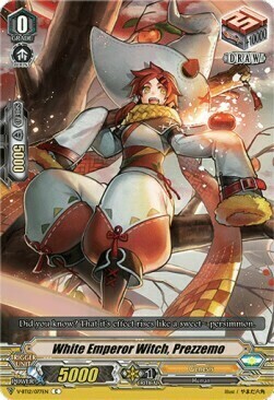 White Emperor Witch, Prezzemo Card Front