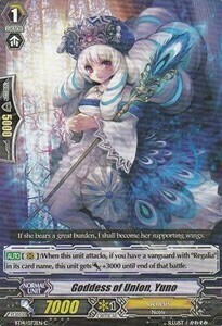 Goddess of Union, Yuno Card Front