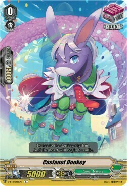 Castanet Donkey Card Front