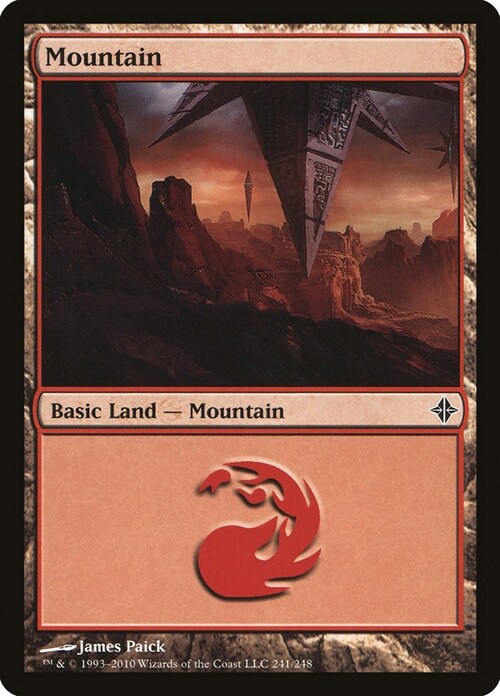 Mountain Card Front