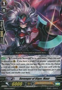 Revenger of Vigor, Maur Card Front