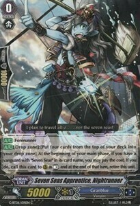 Seven Seas Apprentice, Nightrunner Card Front