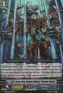 Seven Seas Dragon Undead, Prisoner Dragon Card Front