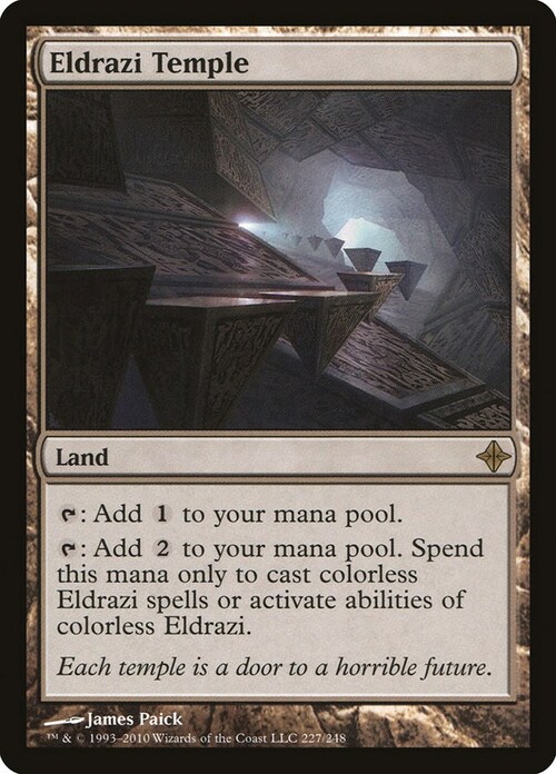 Eldrazi Temple Card Front