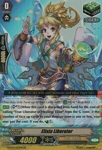 Elixia Liberator Card Front