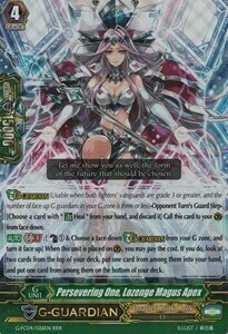 Persevering One, Lozenge Magus Apex Card Front