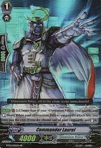 Commander Laurel Card Front