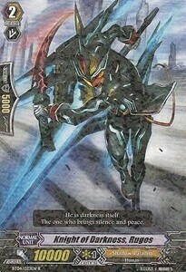 Knight of Darkness, Rugos Card Front