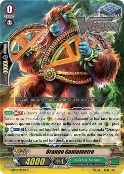 Protractor Orangutan Card Front