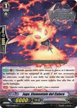 Heat Elemental, Juge Card Front