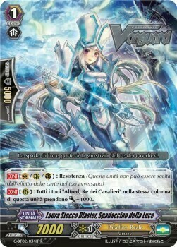 Swordsman of Light, Blaster Rapier Laura Card Front