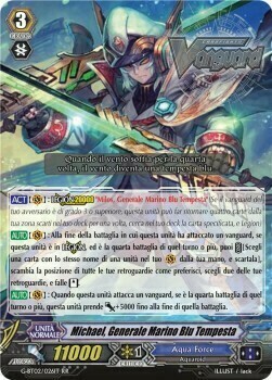 Blue Storm Marine General, Michael Card Front