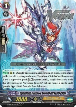 Heat Wind Jewel Knight, Cymbeline Card Front