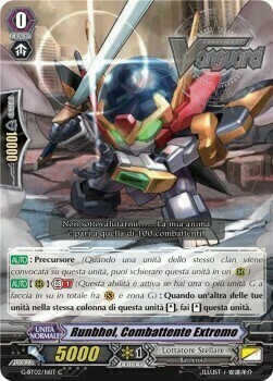 Extreme Battler, Runbhol Card Front