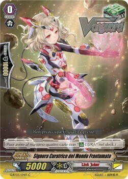 Lady Healer of the Torn World Card Front