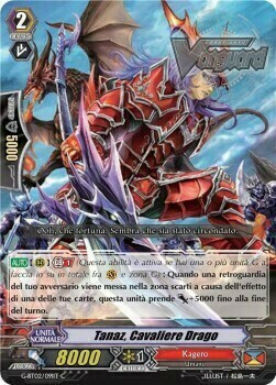 Dragon Knight, Tanaz Card Front