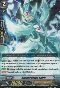 Blaster Blade Spirit Card Front