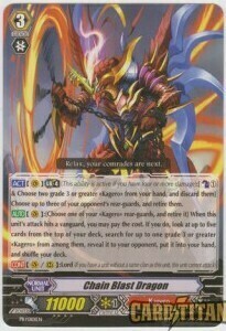 Chain Blast Dragon Card Front