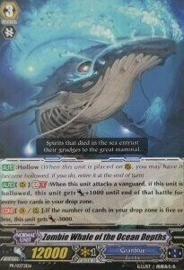 Zombie Whale of the Ocean Depths Card Front