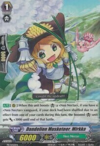 Dandelion Musketeer, Mirkka Card Front