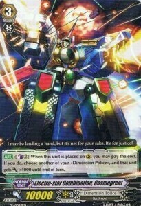 Electro-star Combination, Cosmogreat Card Front