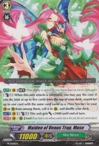 Maiden of Venus Trap Muse Card Front