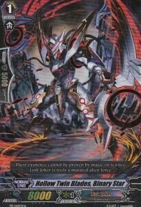 Hollow Twin Blades, Binary Stars Card Front