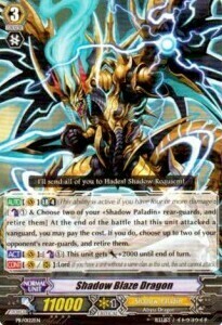 Shadow Blaze Dragon Card Front