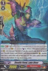 Stealth Fiend, Lake Diver Card Front