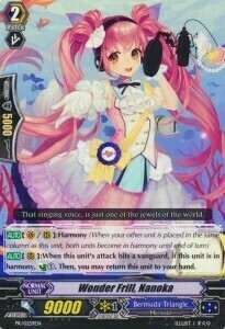 Wonder Frill, Nanoka Card Front